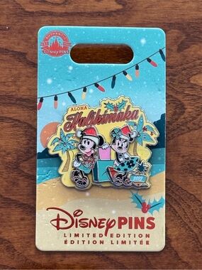Disney Aloha Kalikimaka 2023 Christmas Pin Limited Edition